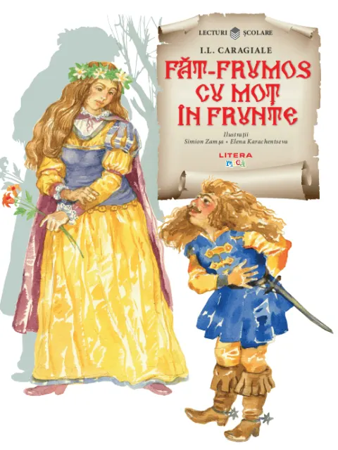 Coperta cărții Fat-Frumos cu mot in frunte