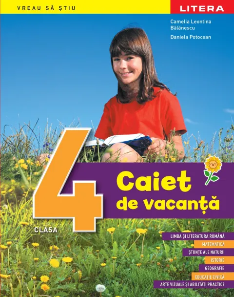 Coperta cărții Caiet de vacanță. Clasa a IV-a