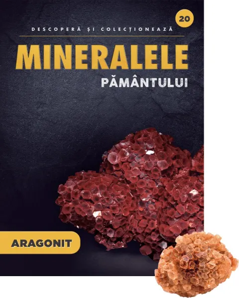 Coperta cărții Aragonit. Volumul 20. Mineralele Pamantului