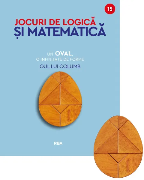 Coperta cărții Un oval, o infinitate de forme. Oul lui Columb. Numarul 15