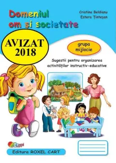 Coperta cărții Domeniul Om și societate. Grupa mijlocie