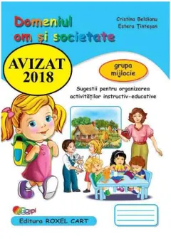 Coperta cărții Domeniul Om și societate. Grupa mijlocie