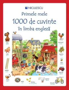 Coperta cărții Primele mele 1000 de cuvinte în limba engleză