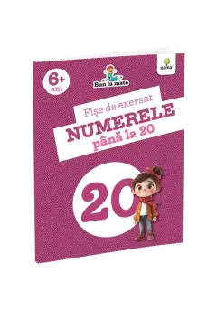 Coperta cărții Fise de exersat NUMERELE PANA LA 20