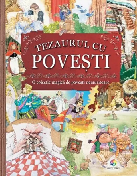 Coperta cărții Tezaurul cu povesti