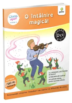 Coperta cărții O întâlnire magică! (Citesc ușor, Nivel 1)