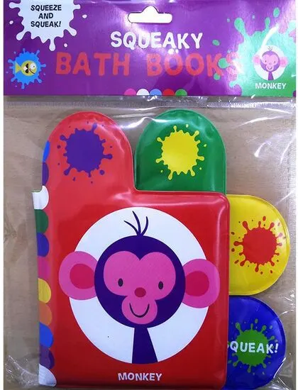 Coperta cărții Squeaky Bath Books: Monkey