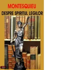 Coperta cărții Despre spiritul legilor
