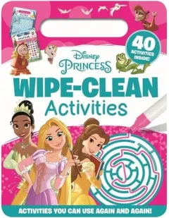 Coperta cărții Disney Princess: Wipe Clean Activities