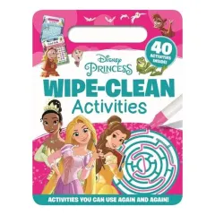 Coperta cărții Disney Princess: Wipe Clean Activities