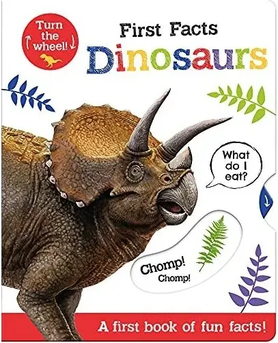 Coperta cărții First Facts Dinosaurs