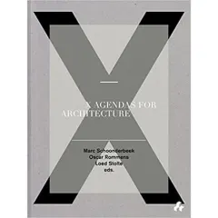 Coperta cărții X Agendas for Architecture