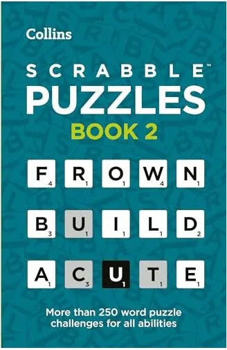 Coperta cărții Scrabble Puzzles