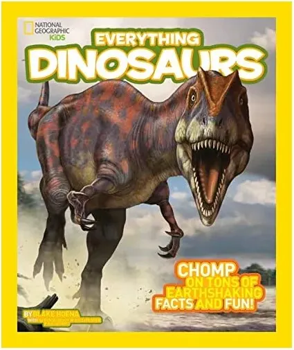 Coperta cărții Everything Dinosaurs