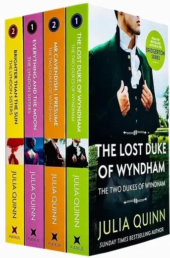 Coperta cărții Lyndon Sisters & The Two Dukes of Wyndham: 4 Books Collection