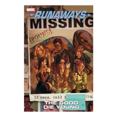 Coperta cărții Runaways, BRIAN K. VAUGHAN