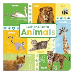Coperta cărții Look and Learn Animals, Page Publications