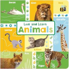 Coperta cărții Look and Learn Animals, Page Publications