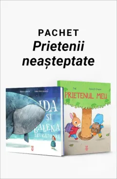 Coperta cărții Pachet Prietenii neașteptate. Ida și balena zburătoare/Prietenul meu - Rebecca Gugger
