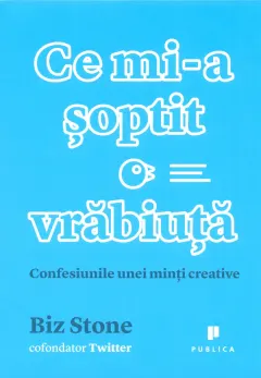 Coperta cărții Ce mi-a soptit o vrabiuta. Confesiunile unei minti creative