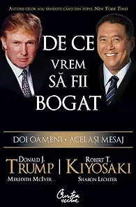 Coperta cărții De ce vrem sa fii bogat. Doi oameni. Acelasi mesaj