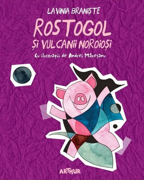Coperta cărții Rostogol și vulcanii noroioși