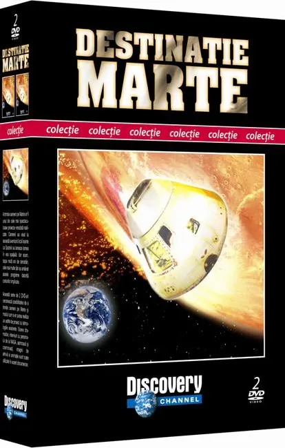 Coperta cărții Destinatie Marte. 2 DVD-uri