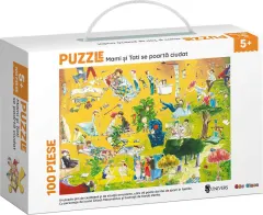 Coperta cărții Puzzle - Mami și tati se poartă ciudat