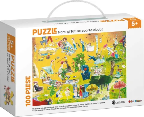 Coperta cărții Puzzle - Mami și tati se poartă ciudat