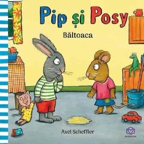 Coperta cărții Pip si Posy. Baltoaca