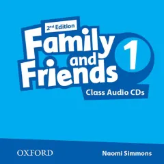 Coperta cărții Family and Friends 2E 1 Class CD (X2)