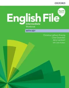 Coperta cărții English File 4E Intermediate Workbook with Key
