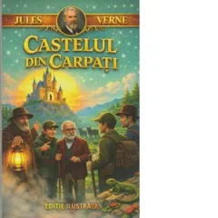 Coperta cărții Castelul din Carpati, editie ilustrata