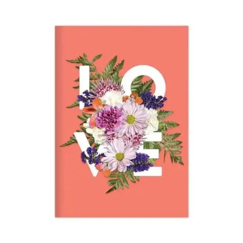 Coperta cărții Say It With Flowers Love A5 Journal
