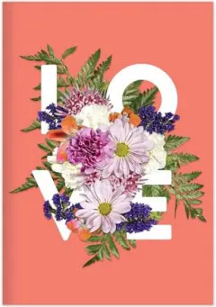 Coperta cărții Say It With Flowers Love A5 Journal