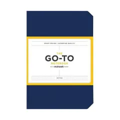 Coperta cărții Go-To Notebook with Mohawk Paper, Midnight Blue Dotted : (Dotted Notebooks, Notebooks with Dots, Blue Notebook)