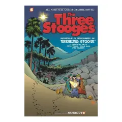 Coperta cărții The Three Stooges Graphic Novels #2: Ebenezer Stooge