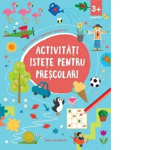 Coperta cărții Activitati istete pentru prescolari (3 ani +)