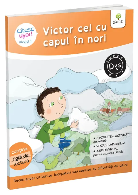 Coperta cărții Victor cel cu capul in nori
