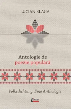 Coperta cărții Antologie de poezie populară / Volksdichtung. Eine Anthologie