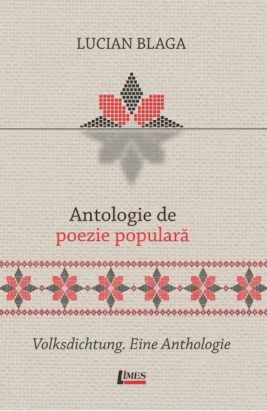 Coperta cărții Antologie de poezie populară / Volksdichtung. Eine Anthologie