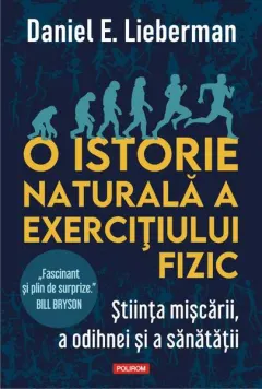 Coperta cărții O istorie naturală a exercițiului fizic