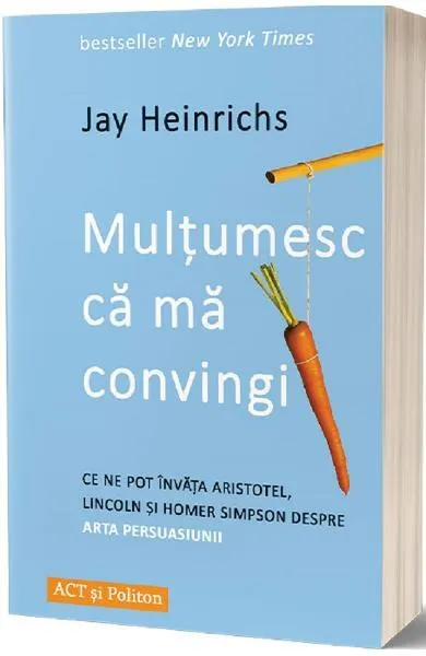Coperta cărții Mulțumesc că mă convingi