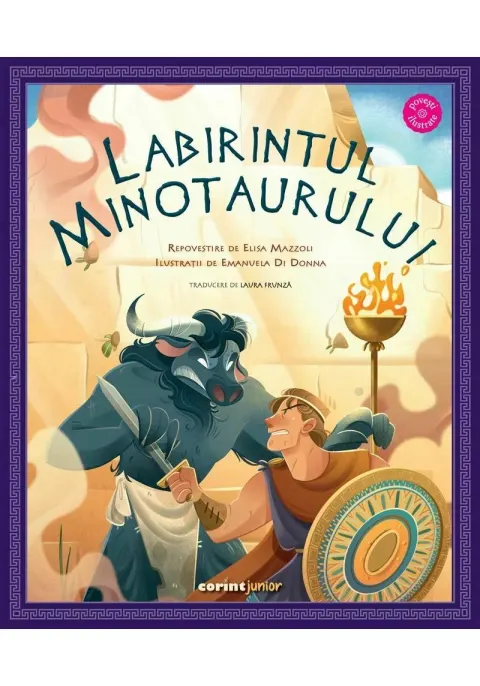 Coperta cărții Labirintul Minotaurului