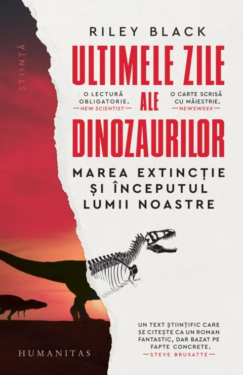 Coperta cărții Ultimele zile ale dinozaurilor. Marea extincție și începutul lumii noastre