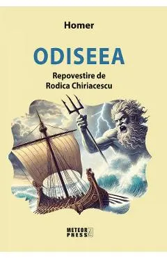 Coperta cărții Odiseea. Repovestire de Rodica Chiriacescu
