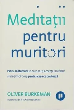 Coperta cărții Meditații pentru muritori