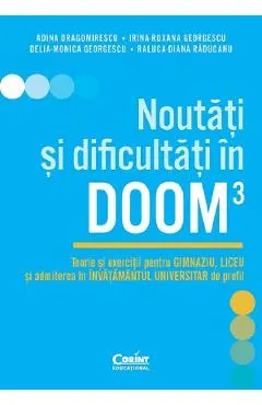 Coperta cărții Noutăți și dificultăți în DOOM3