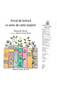Coperta cărții Jurnal de lectura cu semn de carte magic