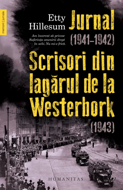 Coperta cărții Jurnal (1941–1942). Scrisori din lagărul de la Westerbork (1943)
